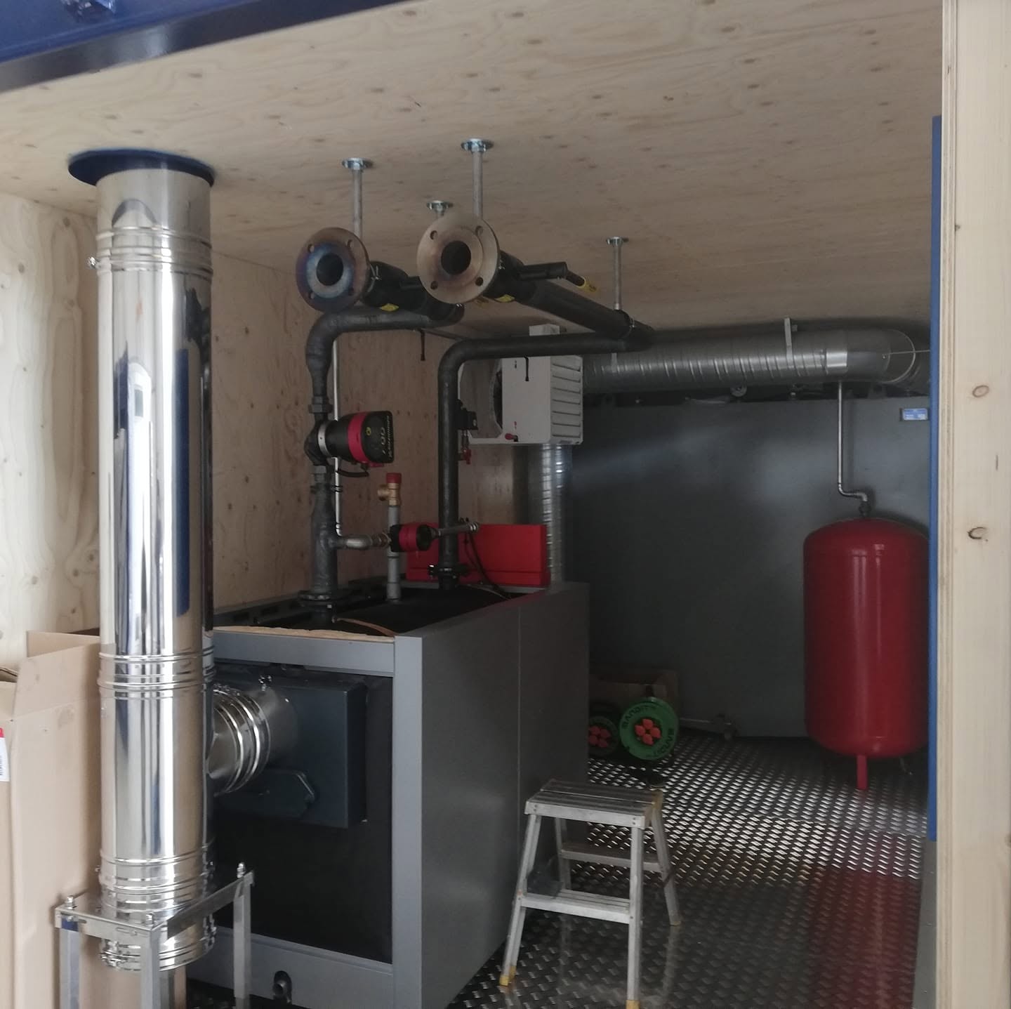 Moderne installation